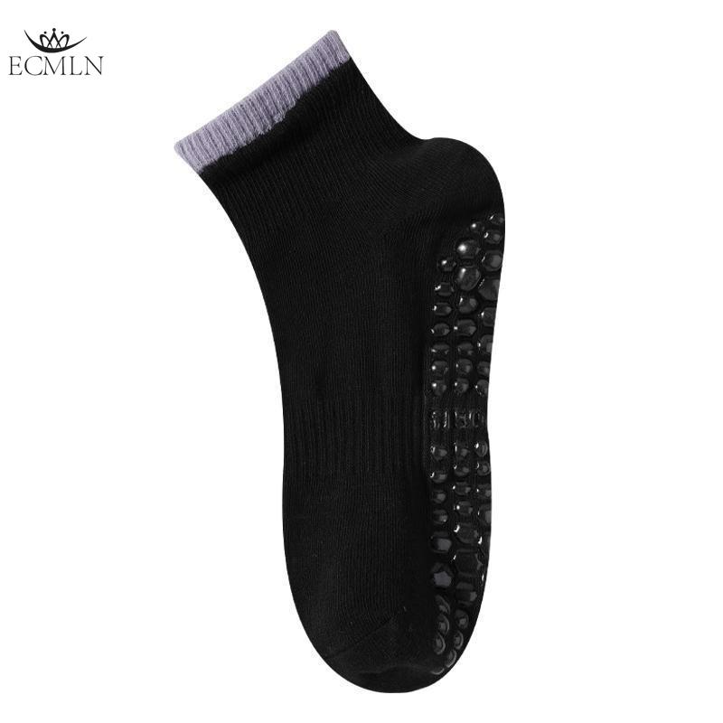 Women's Mid-tube Cotton Socks Pilates Fitness Dance Non-slip Socks Spring and Summer Adult Floor Socks