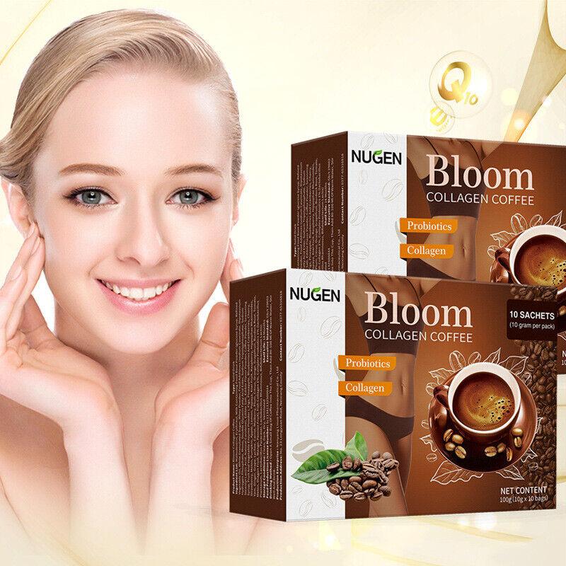 Bloom Collagen Coffee Luxe Slim Glutathione Slimming Caffee L-Glutathione Powder