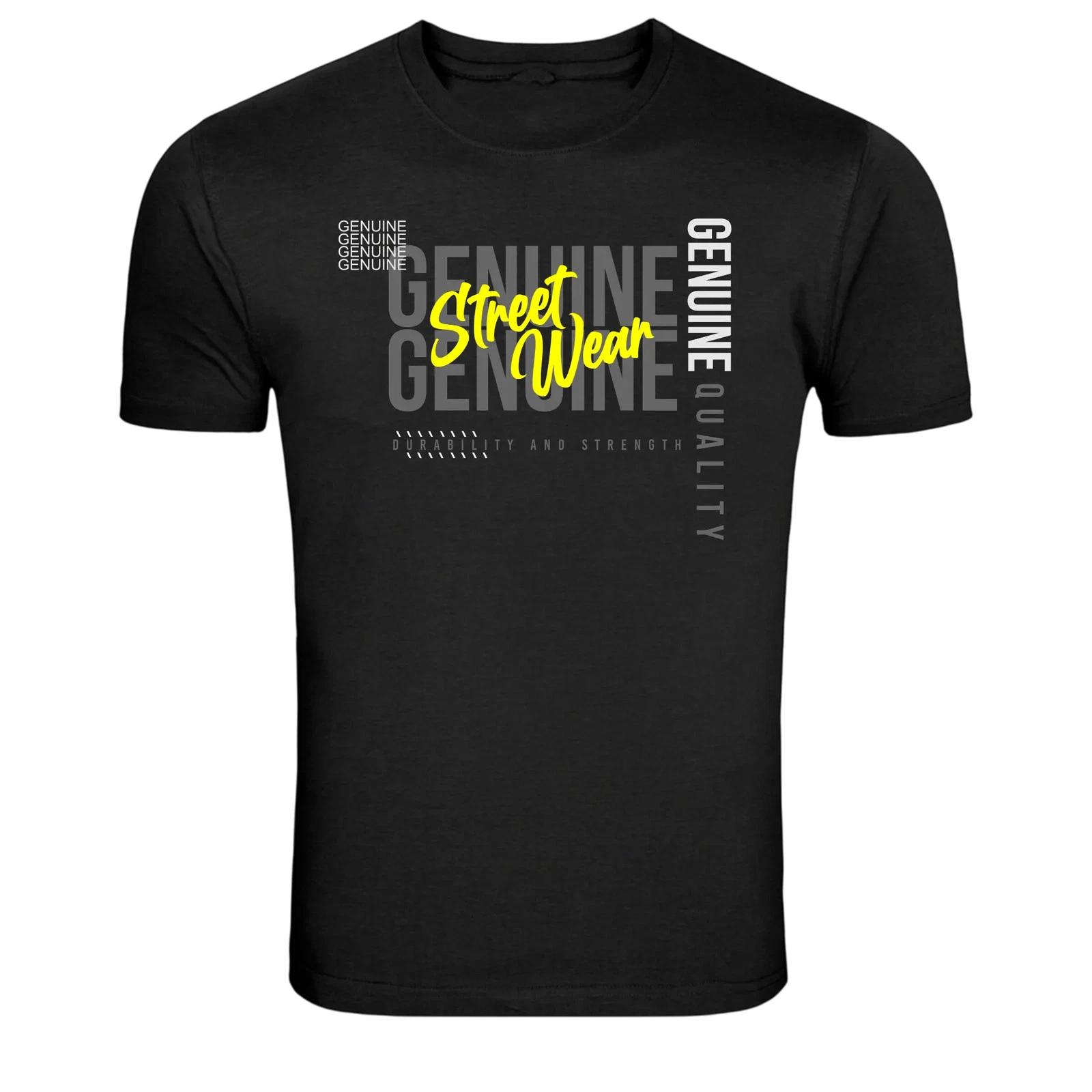 Genuine Street Wear Durability And Strength Graphic Tee L