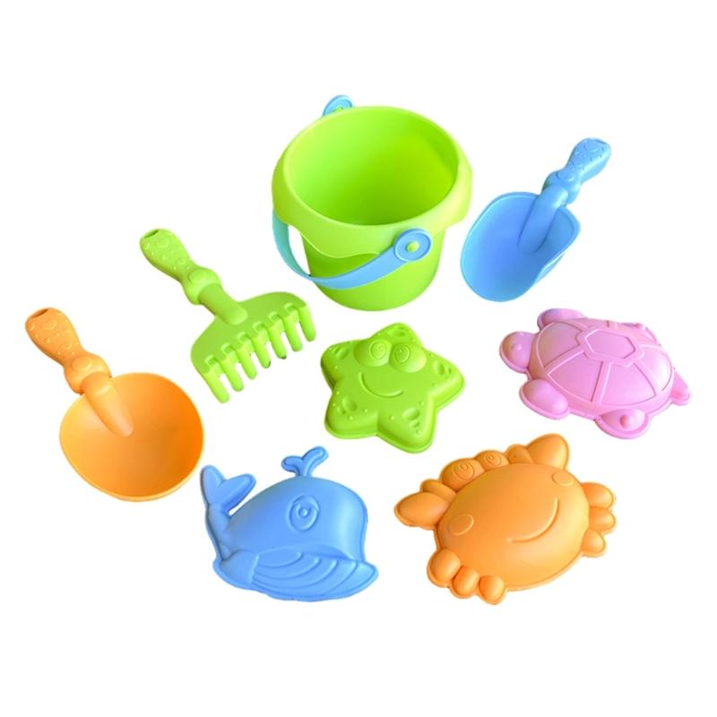 Children's Beach Toy Sand and Water Play Set Digging Sand Tool Beach Toy Set for Ages 3+ Fun Game