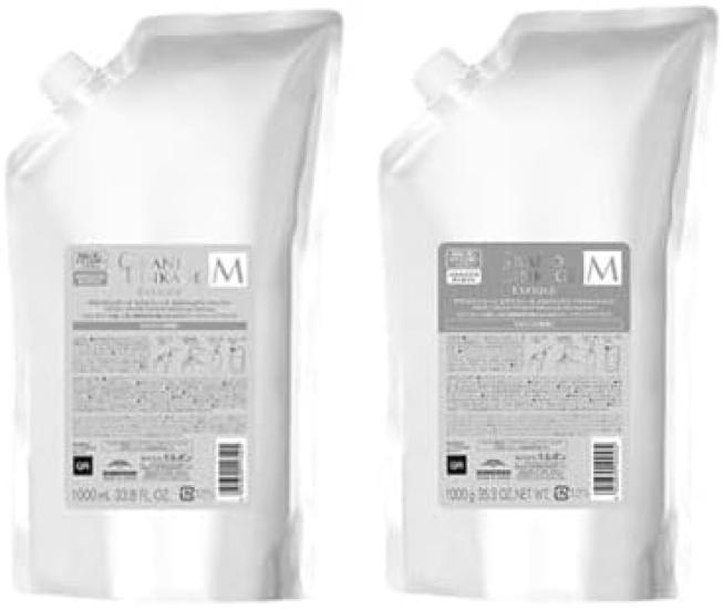 

Milbon Grand Linkage Exfiq Mellow Luxe ShampooTreatment 1000ml Set Refill