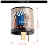 Weatherproof Motorcycle Flashing Indicator Safety Light Clear Housing Impact Resistant Design Quick Snap On Mounting
