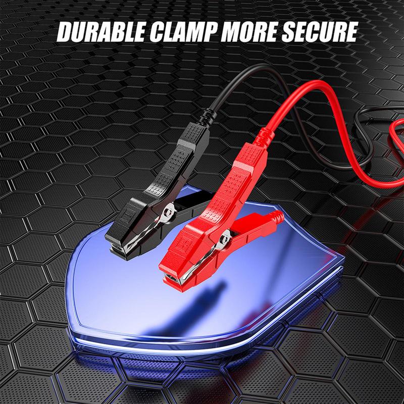 Motorcycle Battery Charger 1.5A Motorcycle Trickle Charger Motorcycle Battery Maintainer For Deep Cycle Batteries