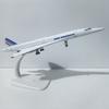 Jason Tutu 20cm Air France Concorde Aircraft Model Planel Airplane Diecast Metal 1/300 Scale Planes Collect Gifts