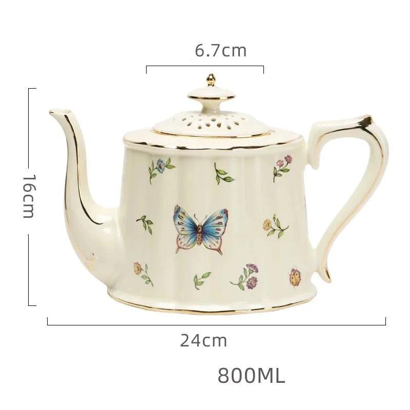 Vintage European Ceramic Coffee Cup & Saucer Set with Gold Rim – Retro Tea Set for Gift or Home Decor