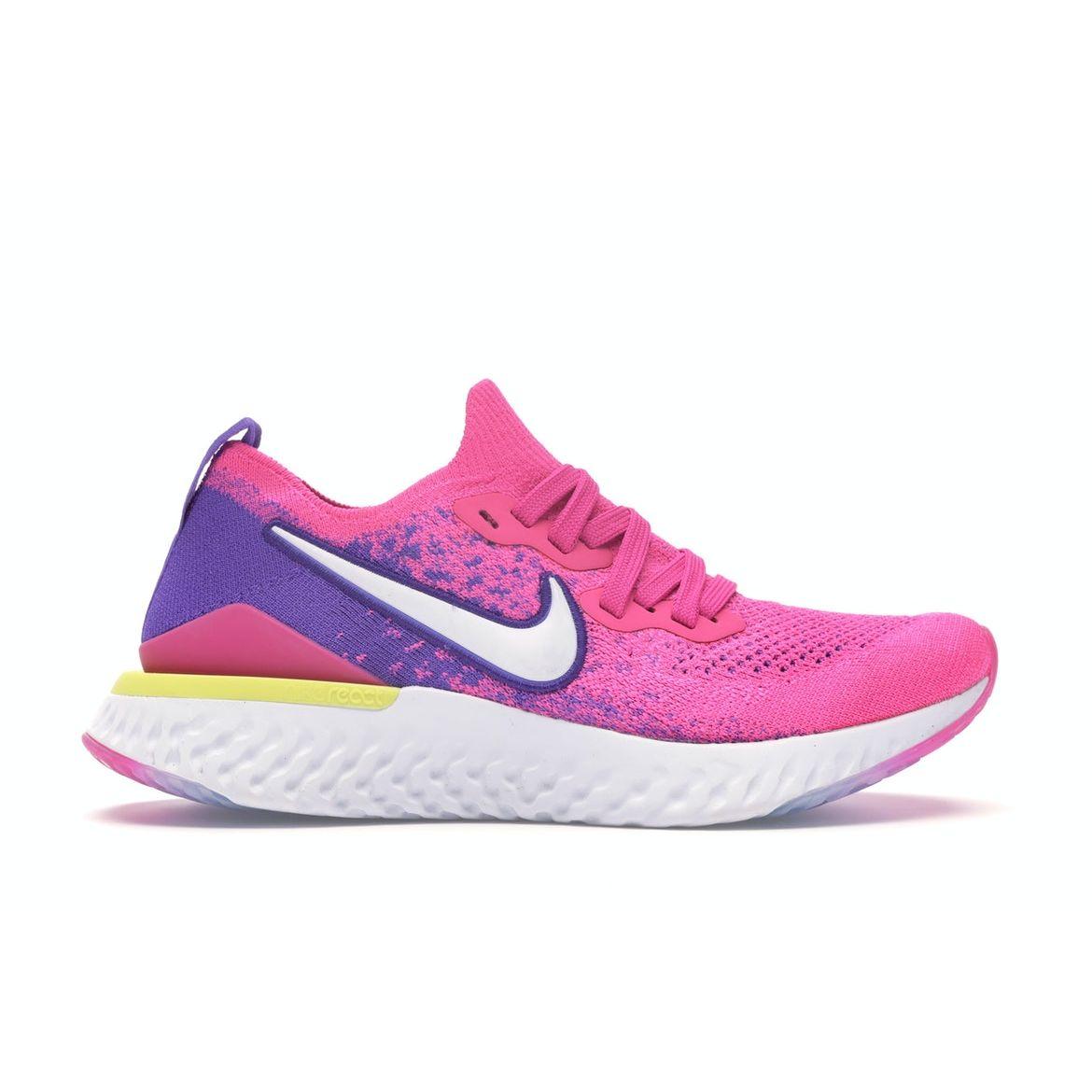 

Wmns Epic React Flyknit 2 Laser Fuchsia Pulse CK0821-600
