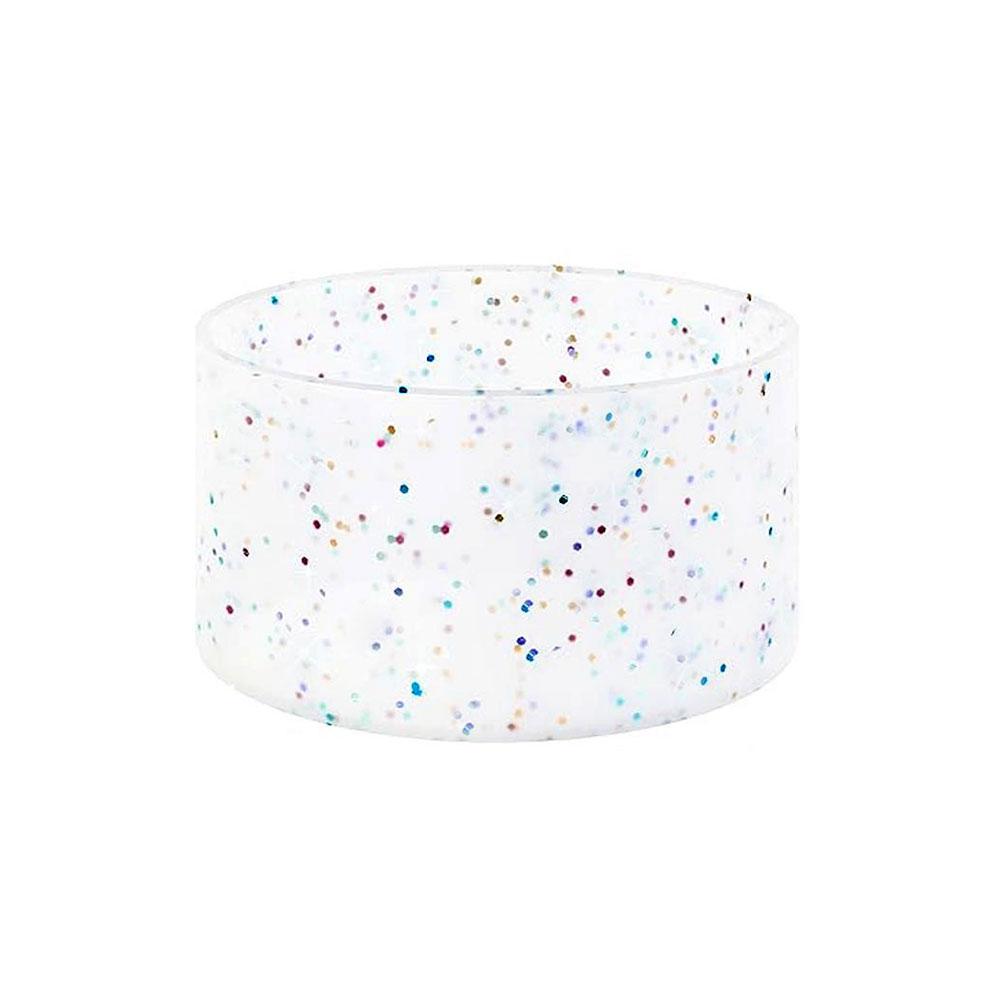 SW 7.5CM Glitter Silicone Cup Bottom Cover For Stanley 40oz/30oz Tumbler Anti-Slip Silicone Boot Sleeve 75MM Water Bottle Covers