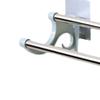 Double Towel Bar Plastic Stainless Steel Bath Towel Rack for Bathroom Double Towel Holder Wall