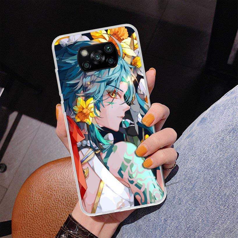 Genshin Impact Raiden Shogun Baal Phone Case For Xiaomi Poco X7 X6 X5 Pro F7 Ultra Redmi 15C 15 13C 13 12C 12 10 10A 10C 9 9A 9C