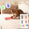 Colorful Spring Cats Toy 4-Pack: Self-Amusement Boredom Relief Interactive Pet Toys For Indoor & Outdoor Cats (4 Assorted Colors)