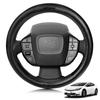 ElitingCar Premium Genuine Leather Steering Wheel Cover for Toyota Prius 60 Stylish 3D Exclusive Car Reinforced Aging Easy Interior Dress Up Your