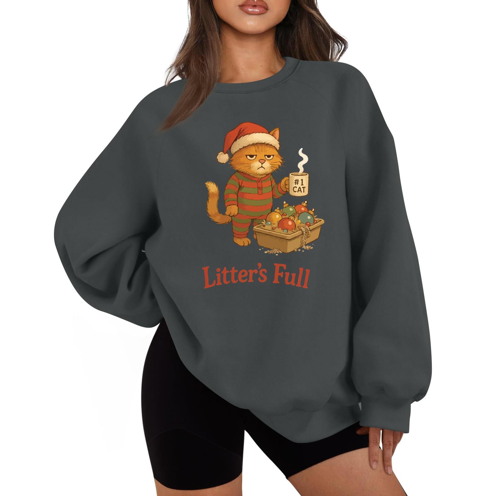 

Женская повседневная модная однотонная толстовка с круглым вырезом и длинным рукавом реглан L