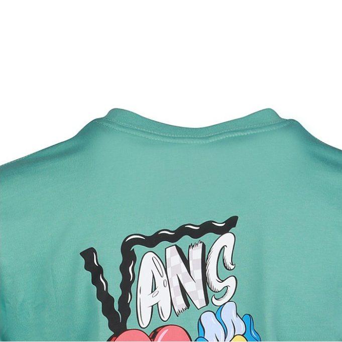 Vans Regular Sleeve T Shirt Women's Green VN0A4MNOJ29