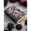 Handmade Magic Cat Leather Journal: Deckle Paper Blank Spell Book Celestial Leather Journal Book of Shadows Witchcraft Gift Witches Journal