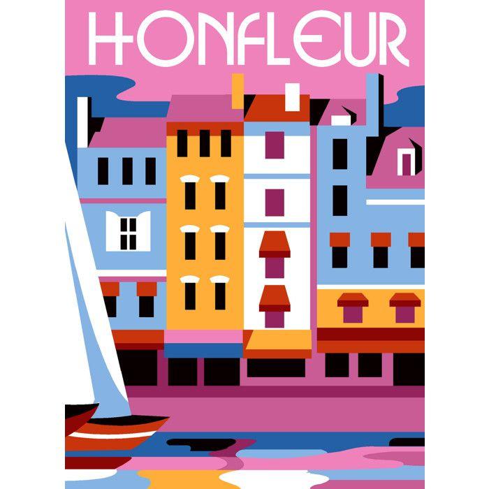 Canevas Margot Honfleur 40x30cm