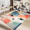1PC cat abstract Carpet Office Rug Mat Home Decor Area Carpet Festival Gift Office desk chair carpet Longlasting Material