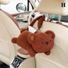 Universal Car Tissue Hanger Doll Cute Creative Hanging Tissue Holder Plush Vehicle Tissue Case Paper Box Car Accessories