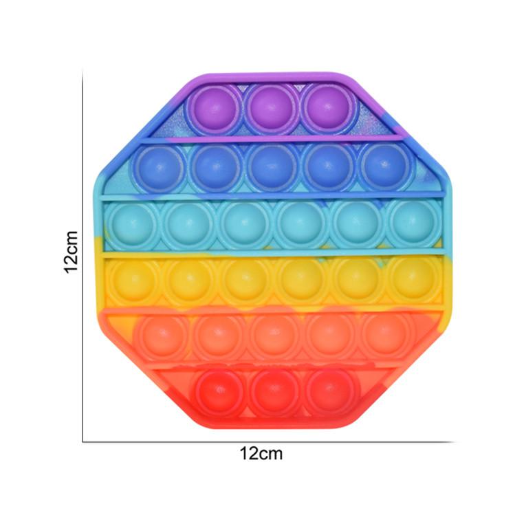 Pop Push It Bolle Sensoriali Giocattolo Antistress Pop It Bubble Fidget - Per Bambini, Autismo, Bisogni Speciali, Sollievo Stress UK Giocattolo Antistress Bambini - Foto 10