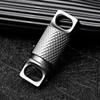 Durable Titaniums Alloy Keychain Accessory With 360 Degree Rotation And Secure Locking Mechanism For Keys
