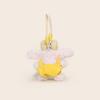 Ear Rompers Lop Cartoon Plush Keychain Healing Doll Bag Decoration Daily Use