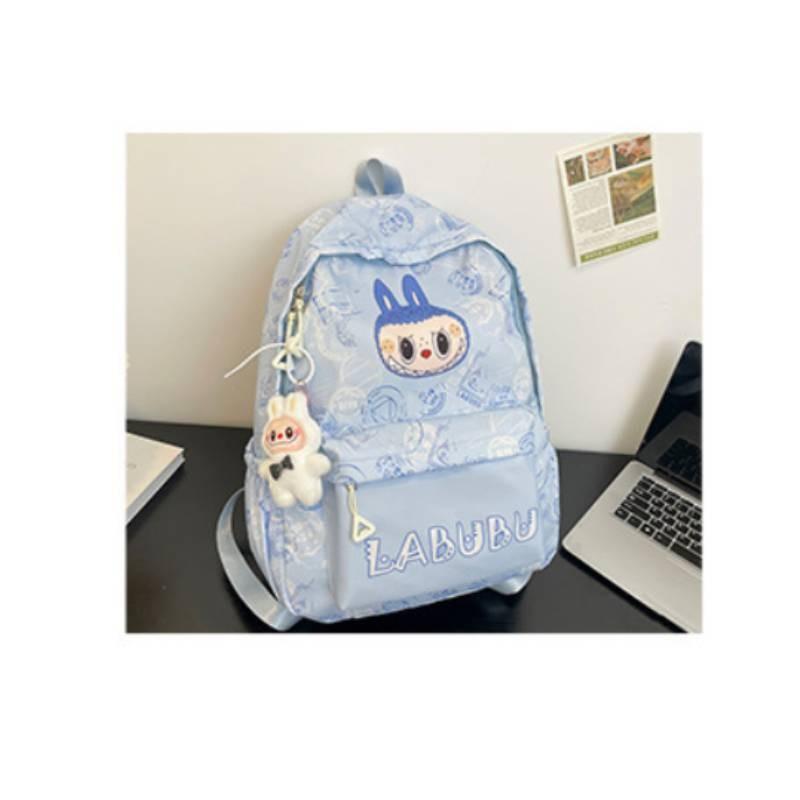 Pattern Highcapacity Cartoon Nylon Backpack Print Designs Girl Student Bag