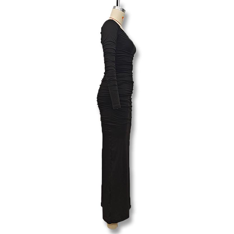 Grenzüberschreitendes One-Shoulder Mini-Abendkleid - Europäischer & Amerikanischer Stil