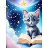 Summer Round Neck 3D Cute Cat Pattern Print Top Fashionable Casual Short Sleeved Women's T-shirts