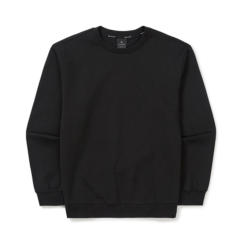 [Snowpeak] Collar Graphic Sweatshirt Black (S24FMFHT34)