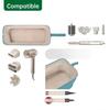 High Quality Sewing Thread Curling Iron Bag Large Capacity Portable Organizer Bag Dustproof Lightweight Carrying Case Hair Dryer