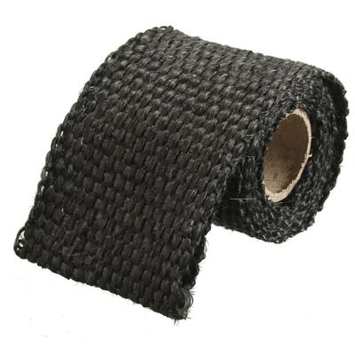 1 pz Rotolo 1M Scudo Termico in Fibra di Vetro auto Moto Scarico Nastro Termico Collettore Tubo Calore Nastro Avvolgente Protezione Termica