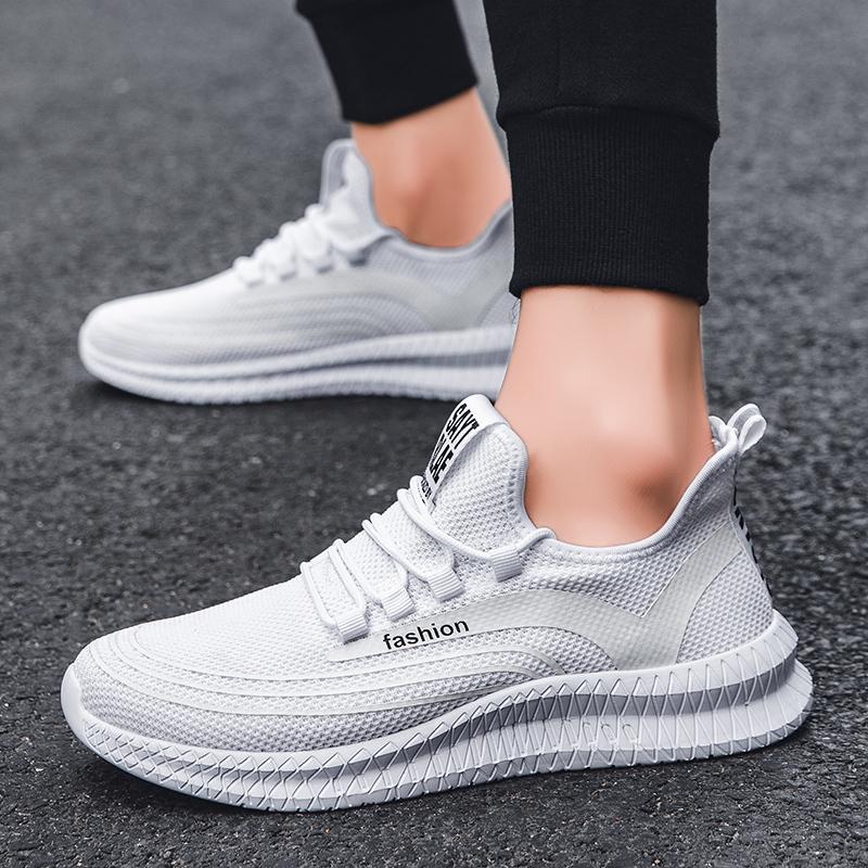 Newestmen Sneakers Mesh Light Breathable Sports Casual Shoes For Men Flat Comfortable Zapatillas Hombre Male Running Sneaker Shoes