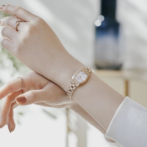 Seiko Watch Lucia Happy Collection Edenworks Collaboration Limited Edition Model SSWA014 Women's Silky Pink