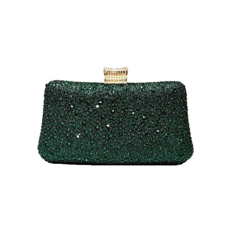 Fashion Luxury Women Clutch Bag With Rhinestone Exquisite Design For Women Party Wedding Shoulder Bag Handbag Evening Bag