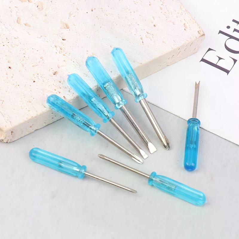 10-Pack Mini Precision Screwdriver Set - Cross/Flat Head Repair Tools for Toys, Electronics & Hand Exercise Maintenance