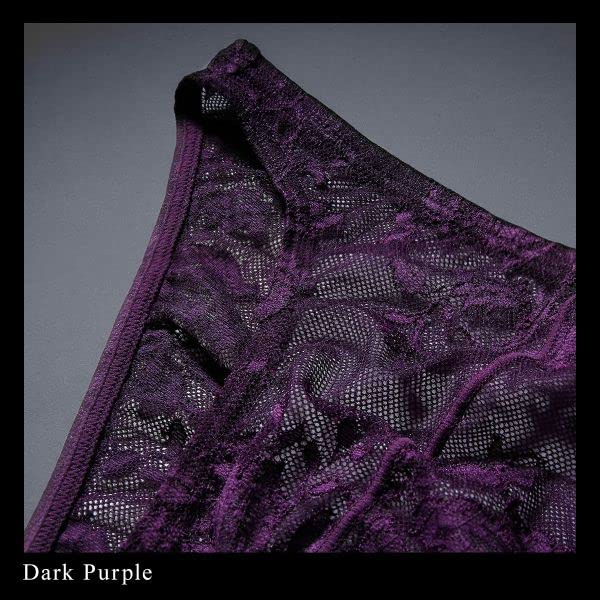 Bărbat LEONARDO pantaloni spate complet bikini cu dantelă M L LL seria 001 Zi [himico] pentru bărbați Tatălui (DRO-roz închis, L)