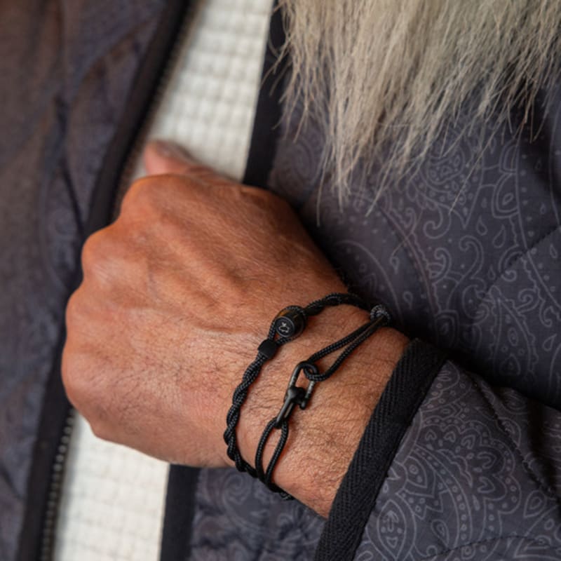 PIG & HEN DUNTING DIN Bracelet - BLACK X BLACK