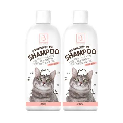 Șampon pentru clătire și vărsare Liveon Pet Cat Sampon pentru pisici, 300 ml x 2, șampon coreean pentru animale de companie