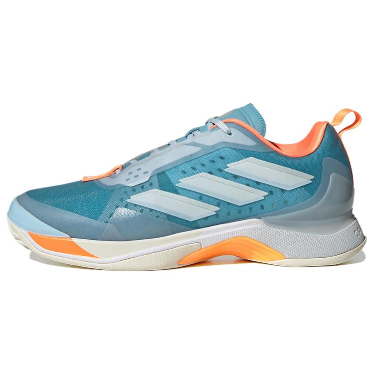 New Adidas Avacourt Preloved Blue Cloud White Screaming Orange Women's HQ8403
