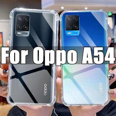 Clear Phone Case for Oppo A54 TPU Transparent Case for Oppo A 54 6.51" CPH2239 Shockproof Anti-scratch Covers