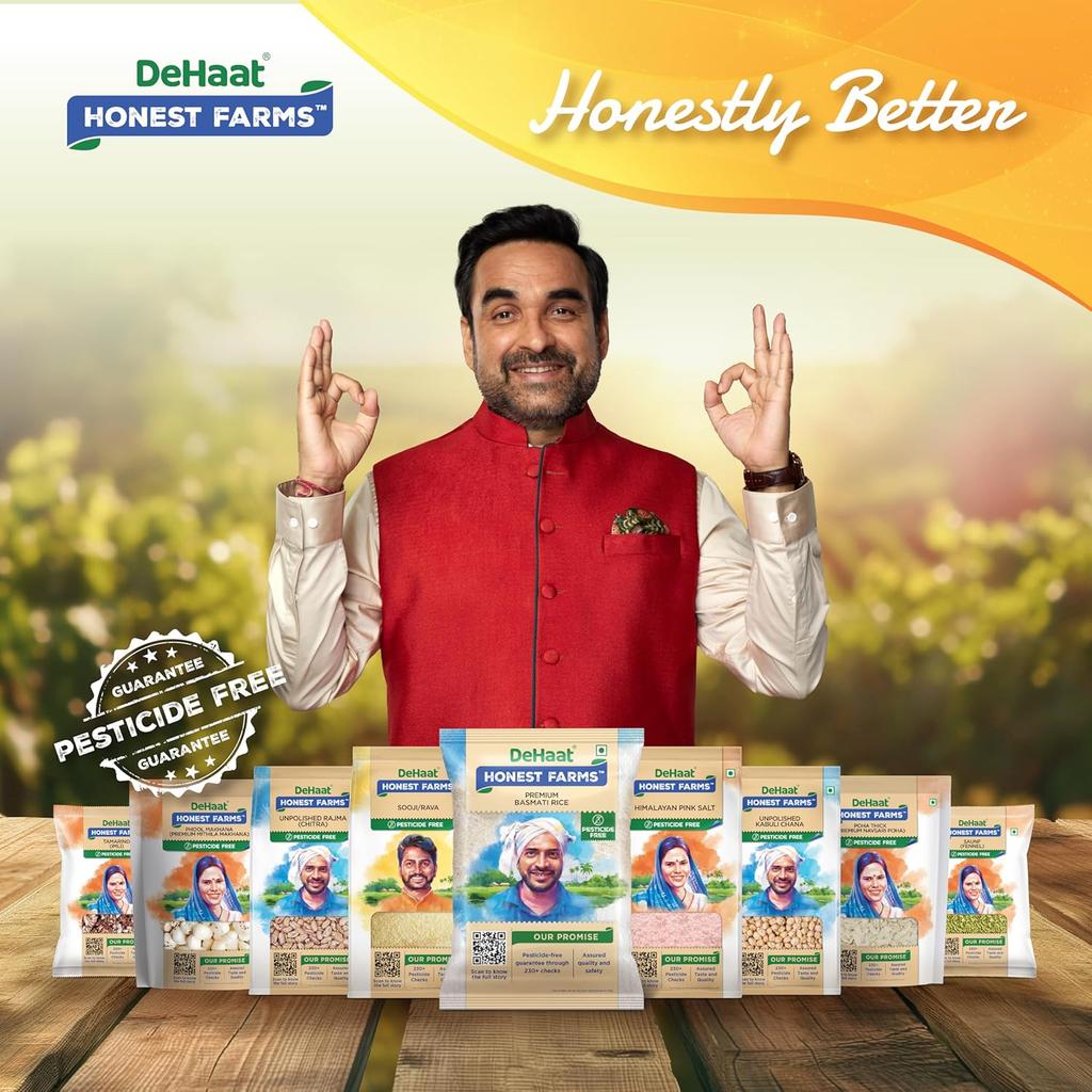 Dehaat Honest Farms Pesticide Free Dried Sesame White(Til) 200G