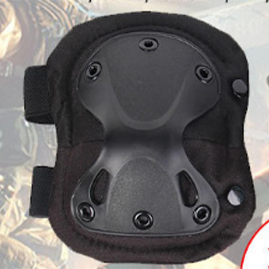 Knee and Elbow Protector Set Motorcycle Knee and Elbow Pads for Adults Cycling Biking Nylon