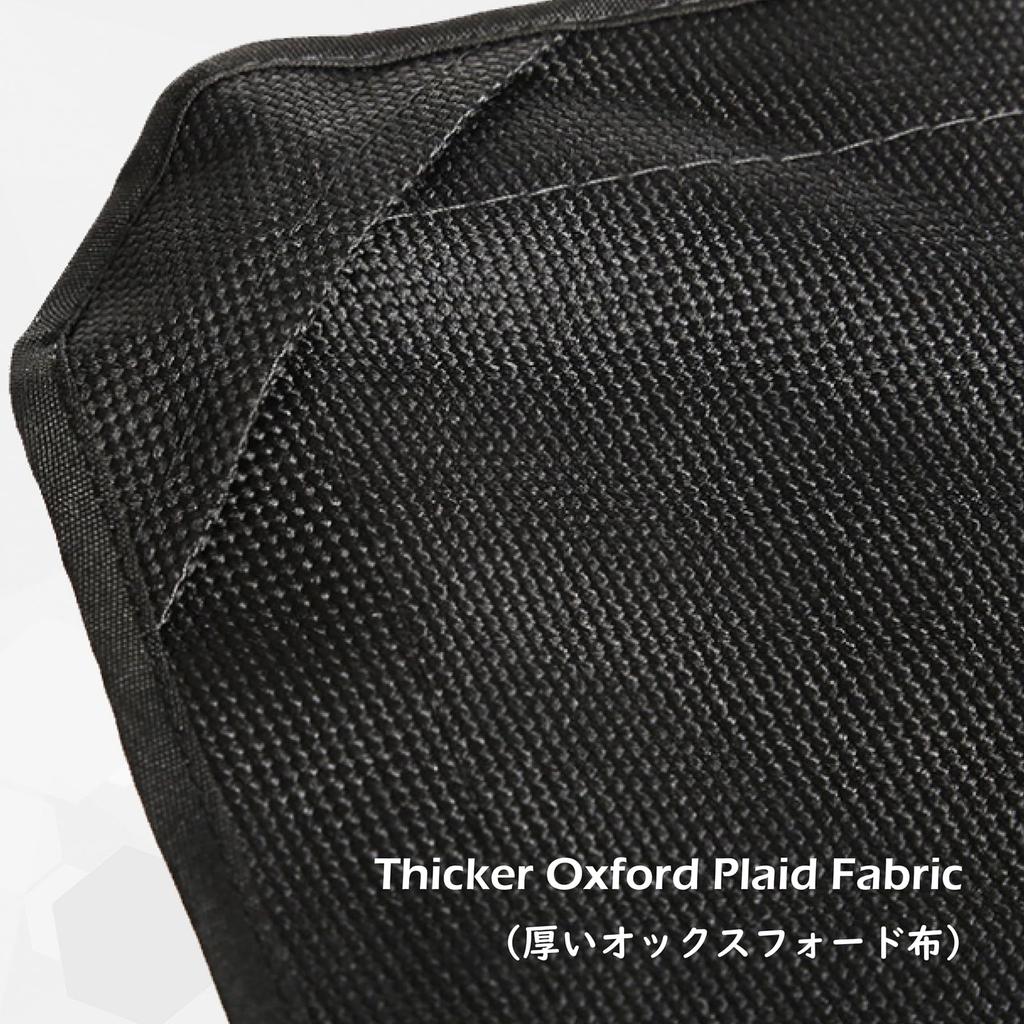 TRIWONDER Folding Chair, Outdoor Chair, Compact, Leisure Chair, Ultralight, Camping, Fishing, Hiking, BBQ, with Storage Bag (Black - L)