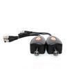 1 Channel Power Over Coax System For CCTV Cameras AHD/CVI Video Power Supply Coaxial Video Transmitters Up To 400M