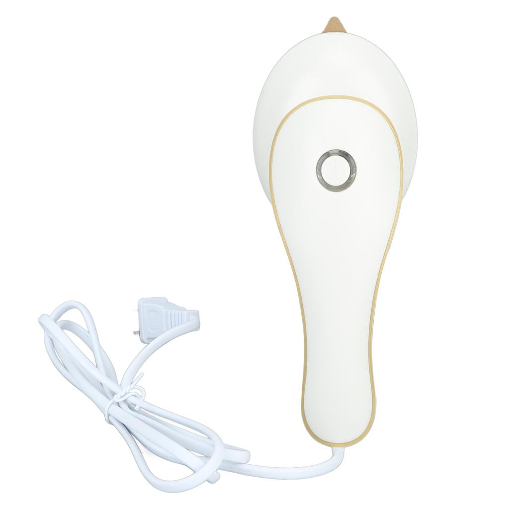 Mini Iron Portable Wet Dry Use Safe Small Handheld Steam Iron for Home Travel Dormitory White