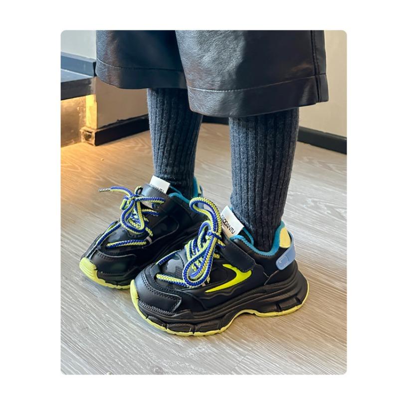 Новые осенние и зимние детские спортивные туфли для девочек — фото 18