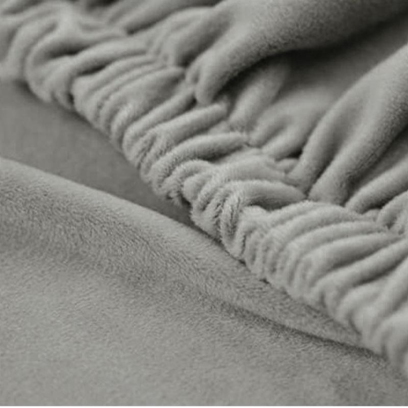Thick All Inclusive Headboard Cover Solid Color Elastic Simple Soft Dustproof Back Protection Bedroom Headboard Backrest Cover