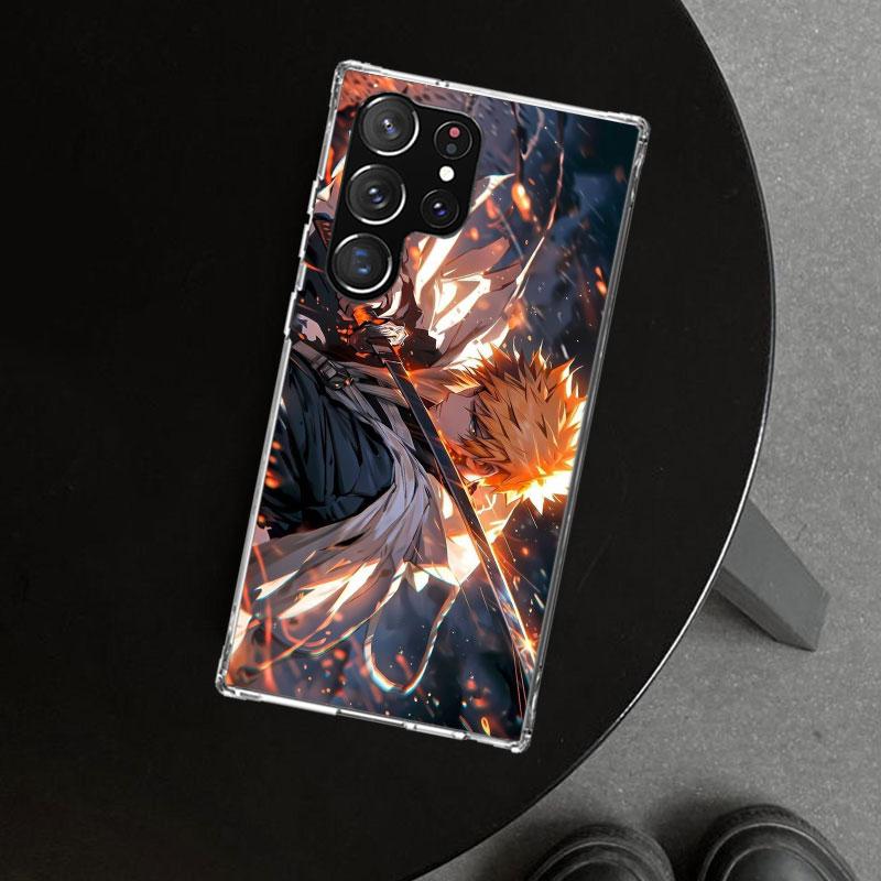 Kurosaki Ichigo Bleach Phone Case Cover for Samsung Galaxy S26 S25 Edge S24 S23 Ultra S22 Plus S21 FE S20 + Art Customized Funda