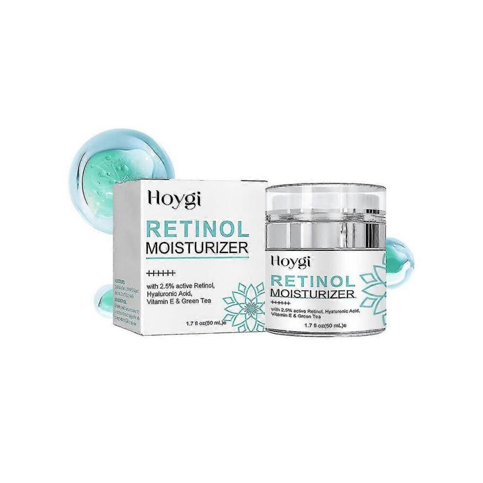 Retinol Moisturizer, Face Moisturizer Retinol Cream with 2.5% Retinol and Hyaluronic Acid, Anti-Aging Anti-Wrinkle Retinol Cream