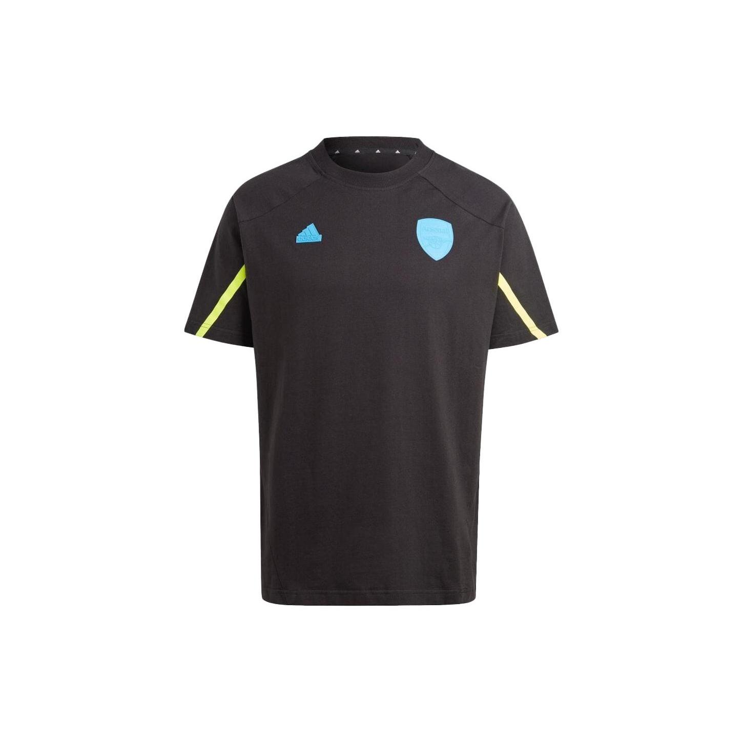 adidas Arsenal Designed for Gameday T-Shirt  Black Teal  Men s HZ2047 L