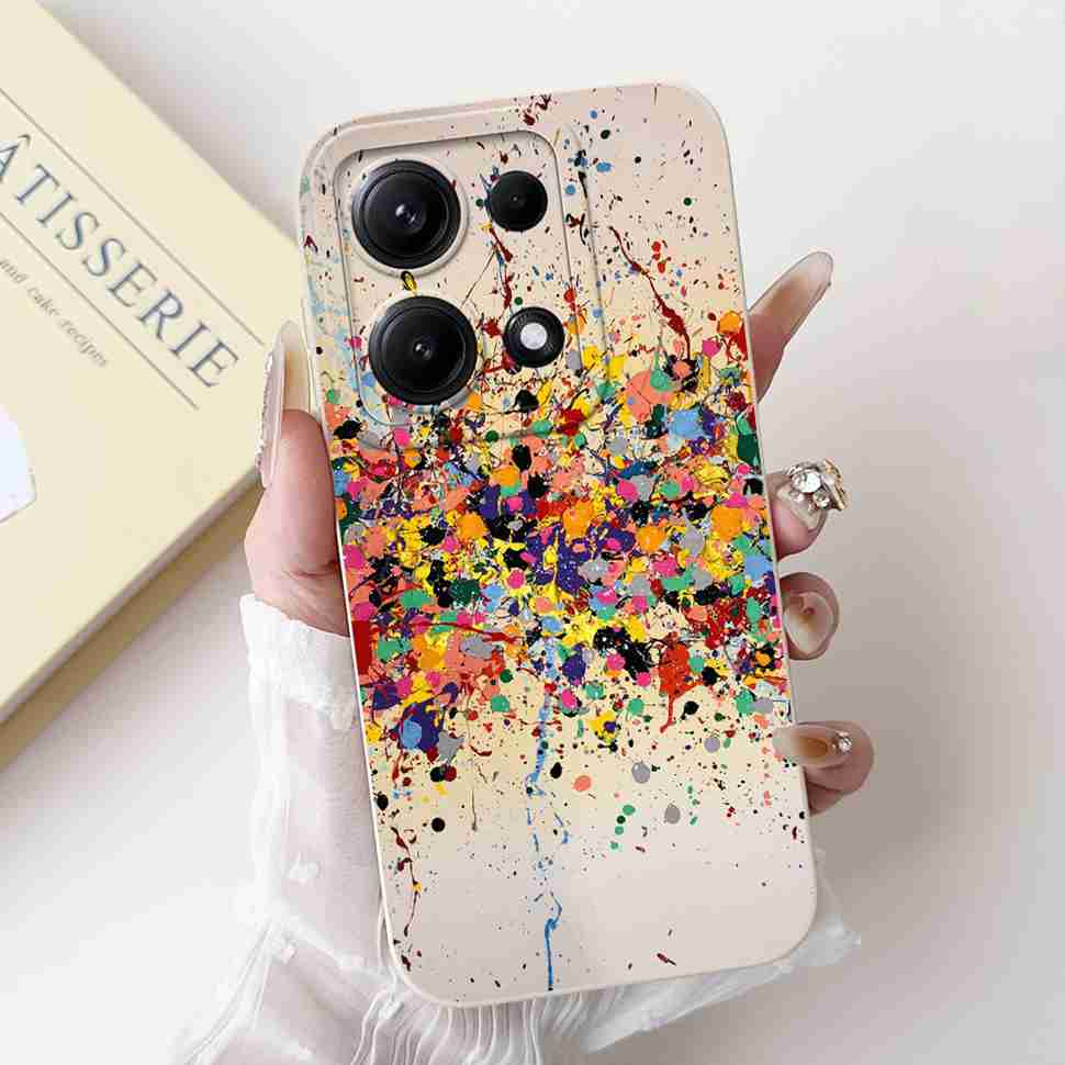 Simple Silicone Case For Redmi Note14S 4G Cute Panda Rabbit Shockproof Back Cover Note14 For Xiaomi Redmi Note 14 14S Cases